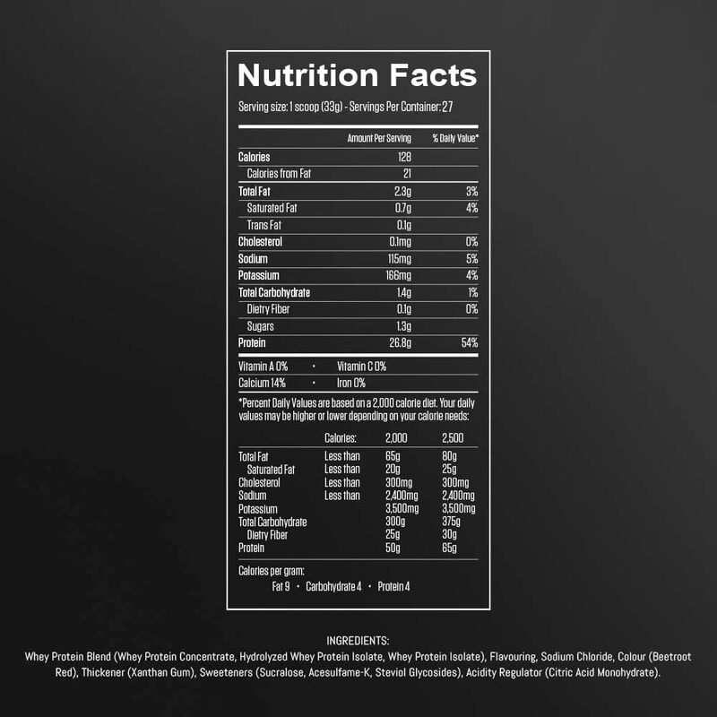 PROWHEY - Grass Fed and Hormone Free Whey Protein - 27g of protein per serving - Strawberry Milkshake - 2lb